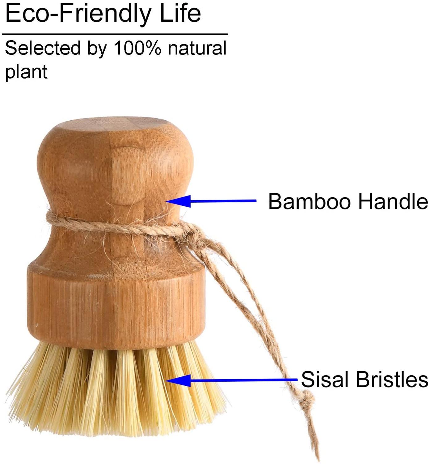 Bamboo Handle Dish Scrub Brush - Dish Brush Bamboo 리뷰 및 가격