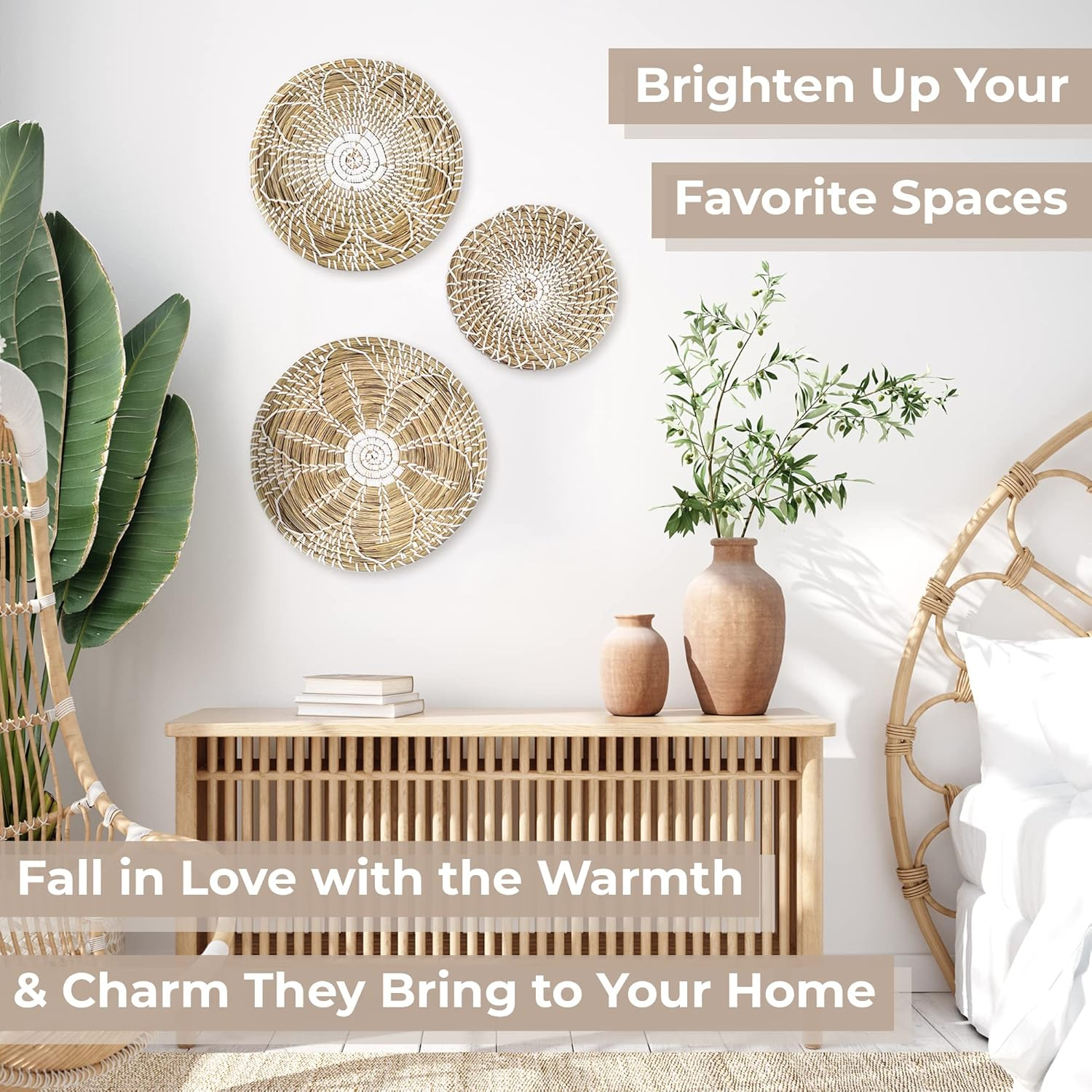NAYOMI Handmade Boho Decor Set - Sustainable Living Walla Walla 리뷰 및 가격