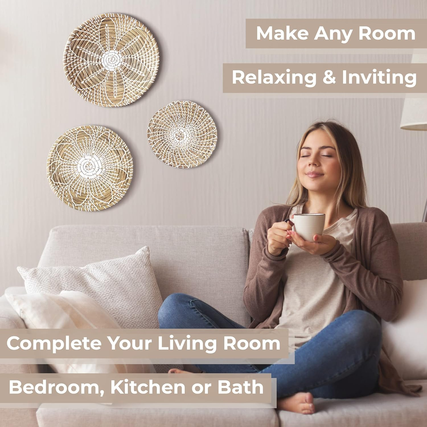 NAYOMI Handmade Boho Decor Set - Sustainable Living Walla Walla 리뷰 및 가격