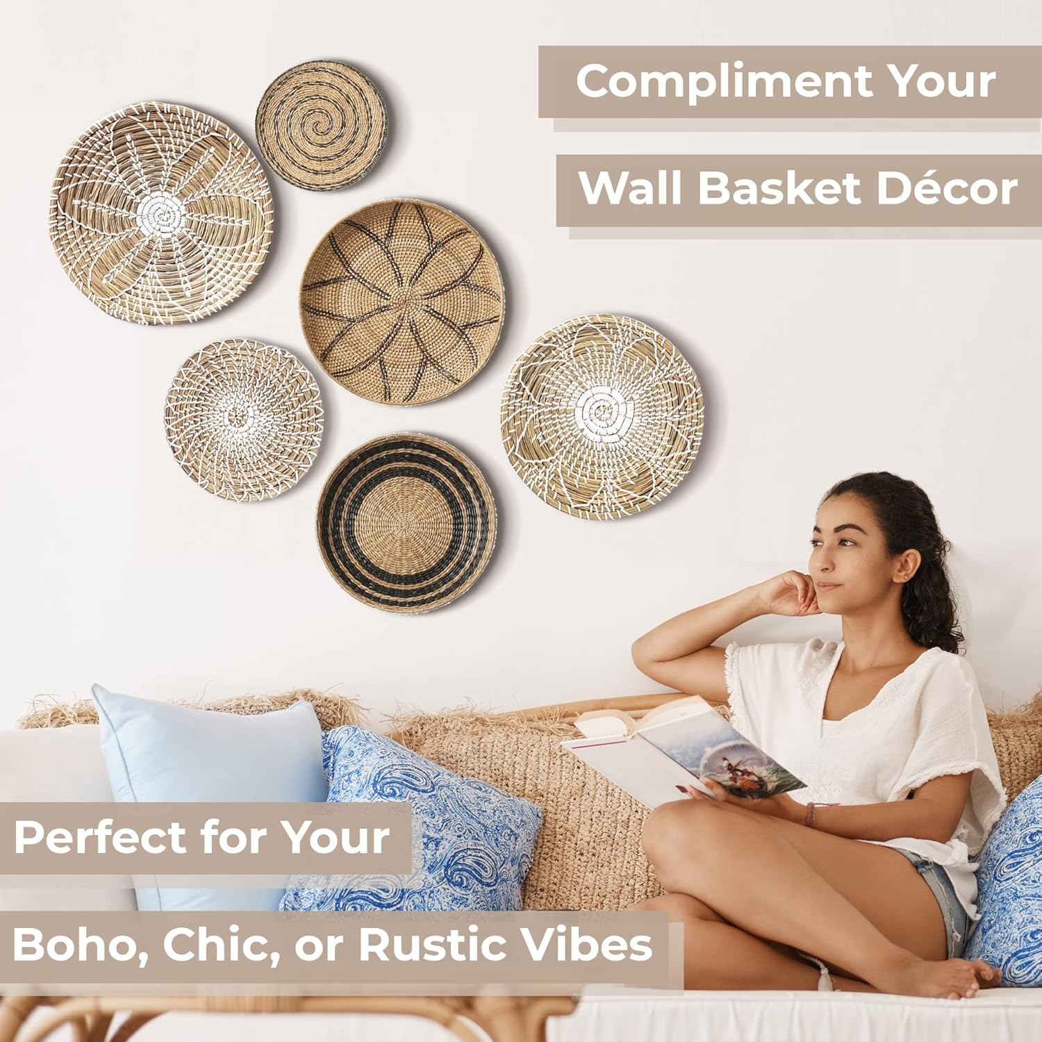NAYOMI Handmade Boho Decor Set - Sustainable Living Walla Walla 리뷰 및 가격