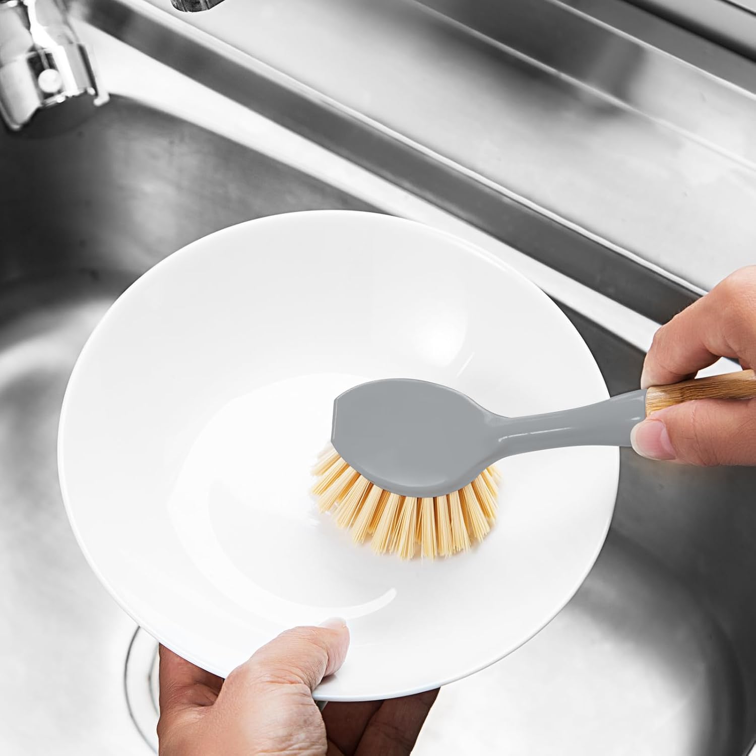 2 Pack Kitchen Dish Brushes wi - Dish Brush Bamboo 리뷰 및 가격