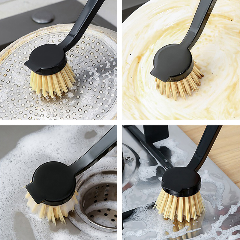 1 Pcs Pot Brush Dishwashing Br - Dish Brush Bamboo 리뷰 및 가격