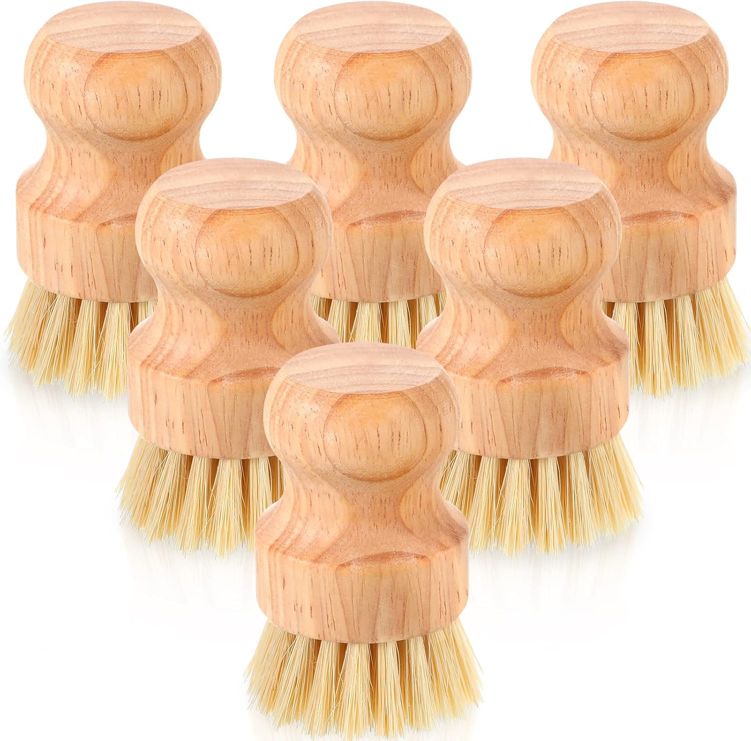 Bamboo Dish Scrub Brushes Set  - Dish Brush Bamboo 리뷰 및 가격